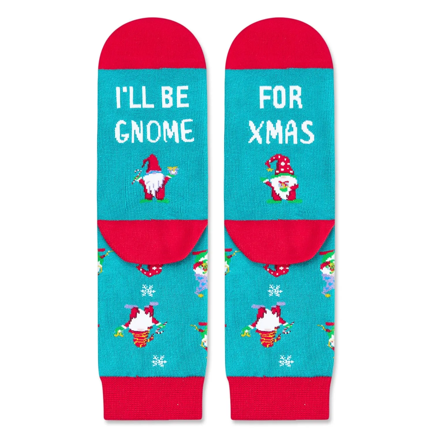 Christmas Gifts Stocking Socks for 2-3 Years Old Boys Girls - Secret Santa Socks Gnome Christmas Socks for Kids