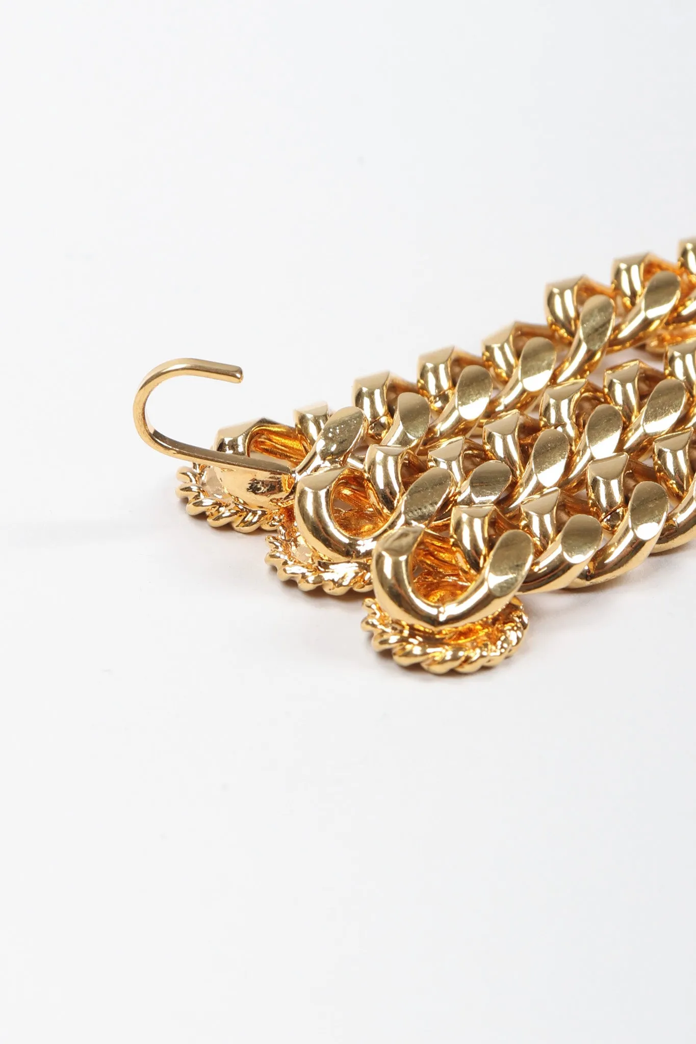 Chunky Triple-Strand Chain Belt