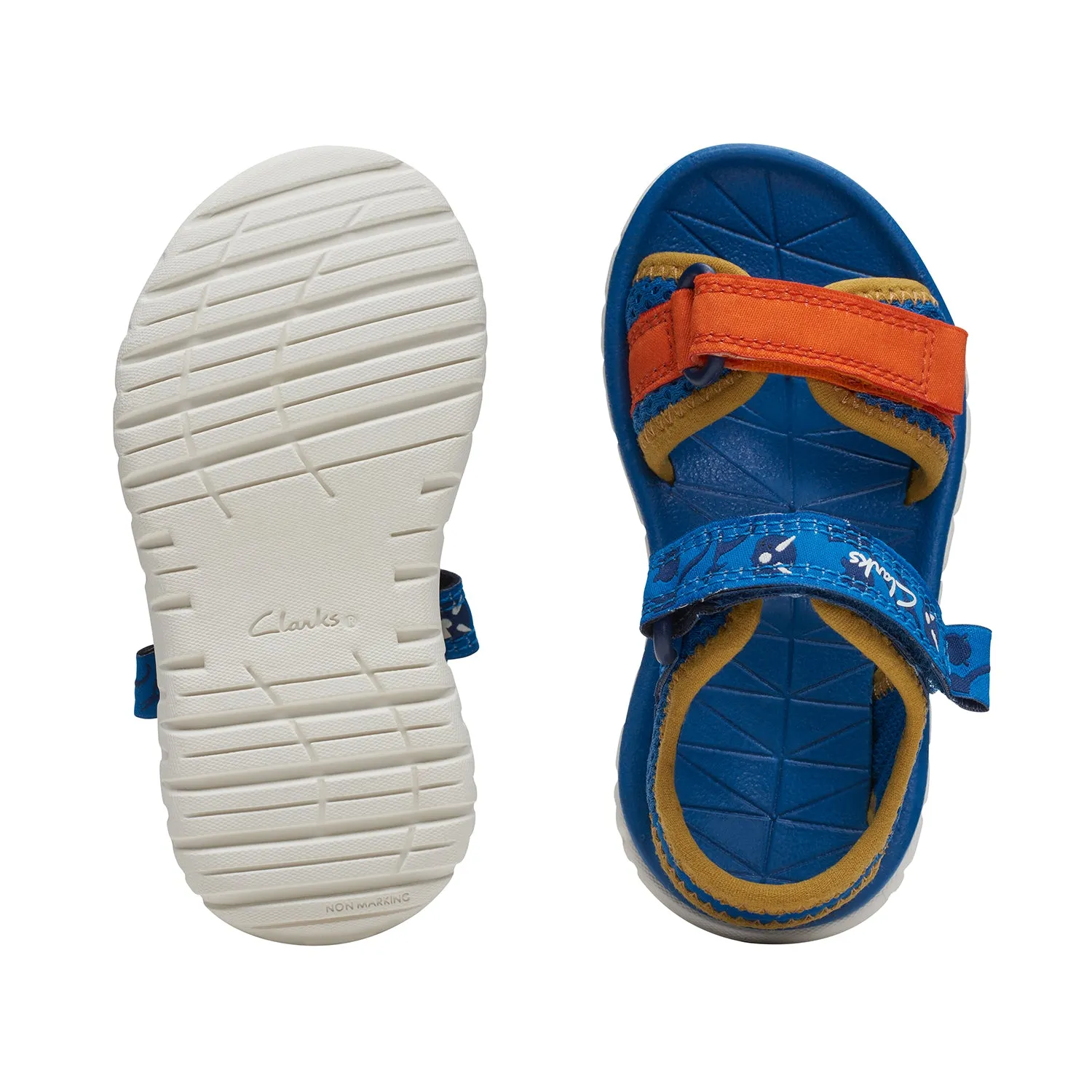 CLARKS BOYS SURFING TIDE TODDLER (WIDE FIT)