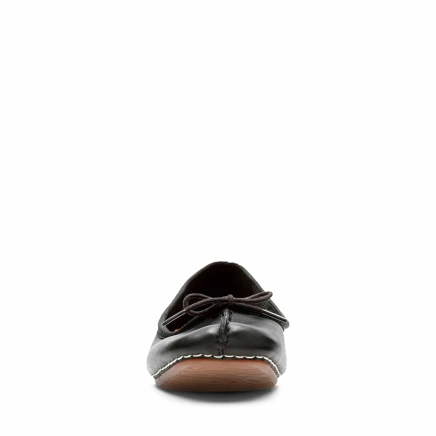 Clarks Freckle Ice - Shoes - Black Leather - 203529295 - E Width (Wide Fit)