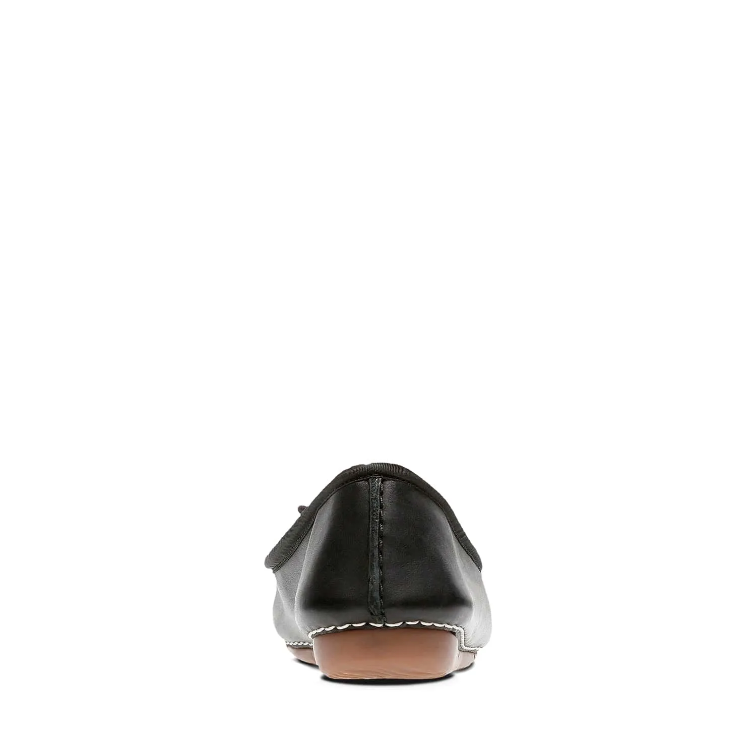 Clarks Freckle Ice - Shoes - Black Leather - 203529295 - E Width (Wide Fit)