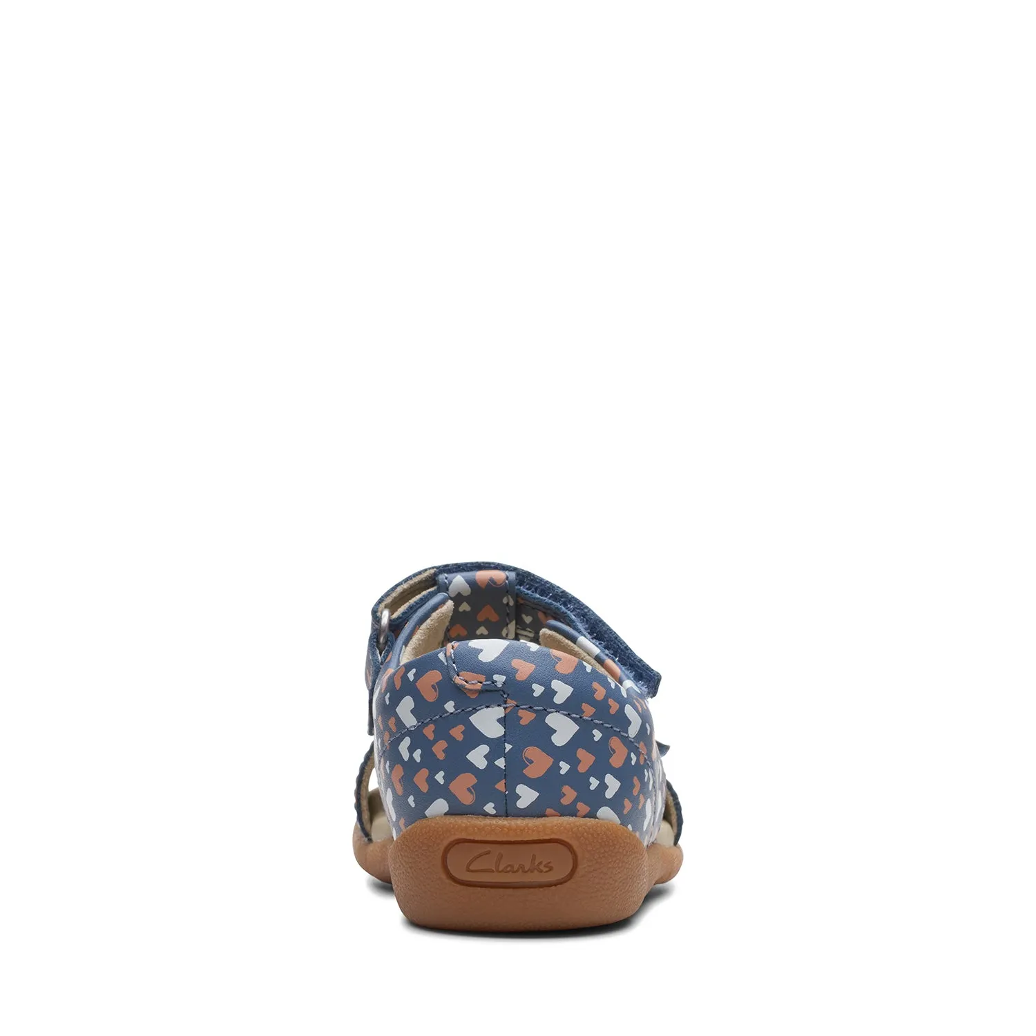 CLARKS GIRLS ZORA BEAT TODDLER. (WIDE FIT)