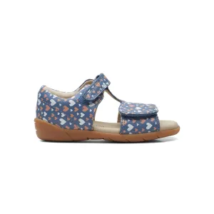 CLARKS GIRLS ZORA BEAT TODDLER. (WIDE FIT)