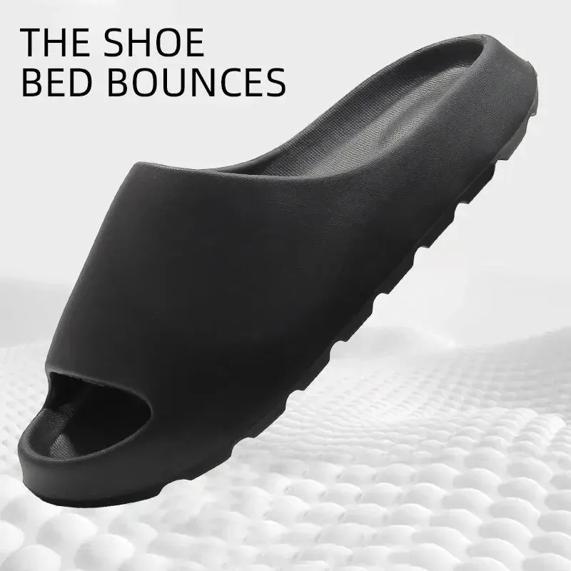 Coconut Slippers Thick-Soled Non-Slip Sandals Summer Soft Comfort Slides
