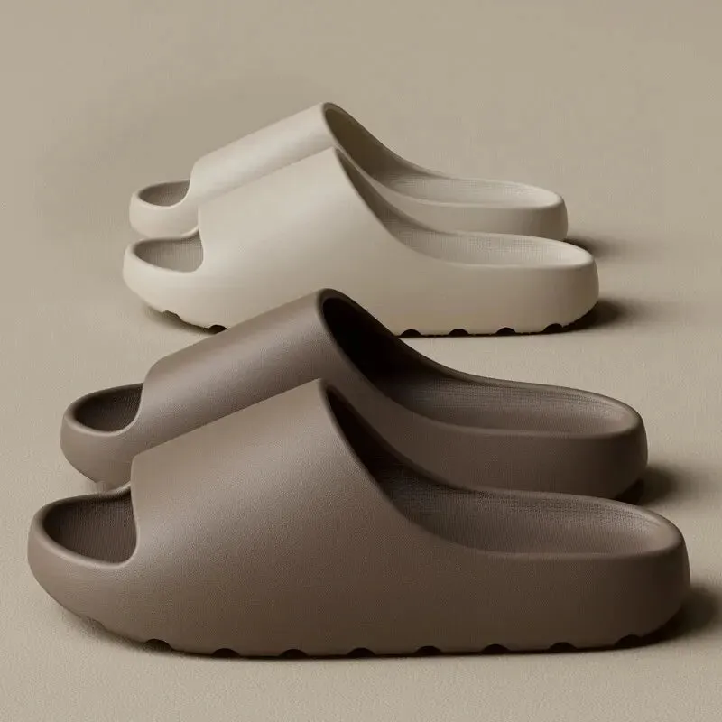 Coconut Slippers Thick-Soled Non-Slip Sandals Summer Soft Comfort Slides