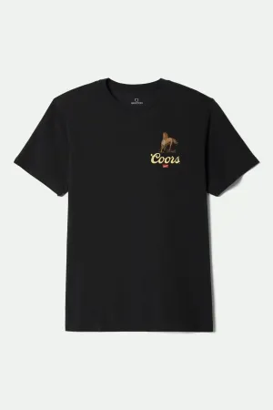 Coors Roam S/S Standard T-Shirt - Black