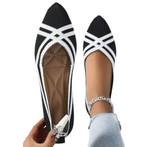 'Coraline' Mesh Slip On Flats