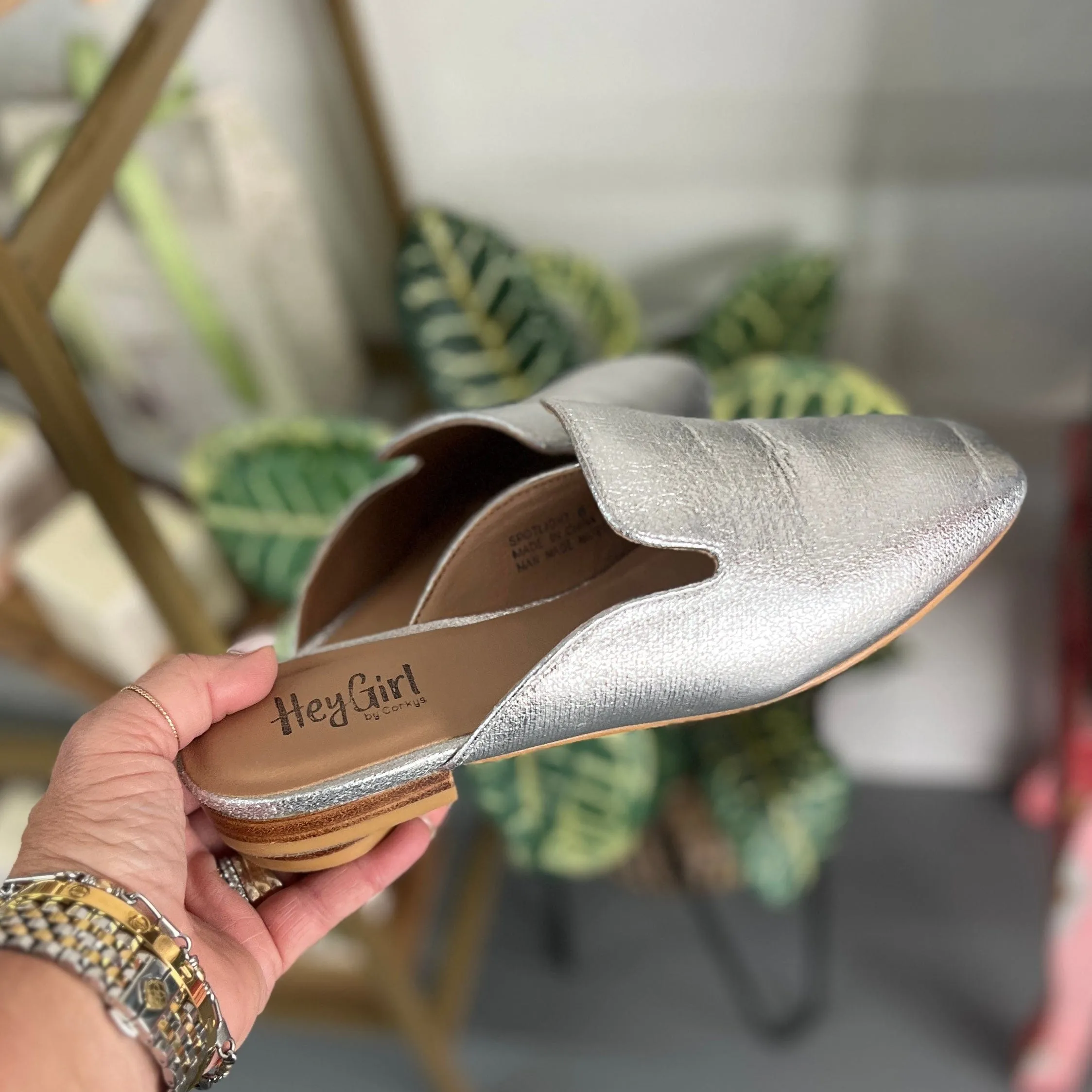 Corky's Silver Spotlight Shoes