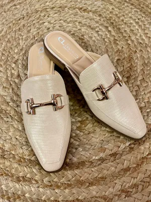 Cream Mules