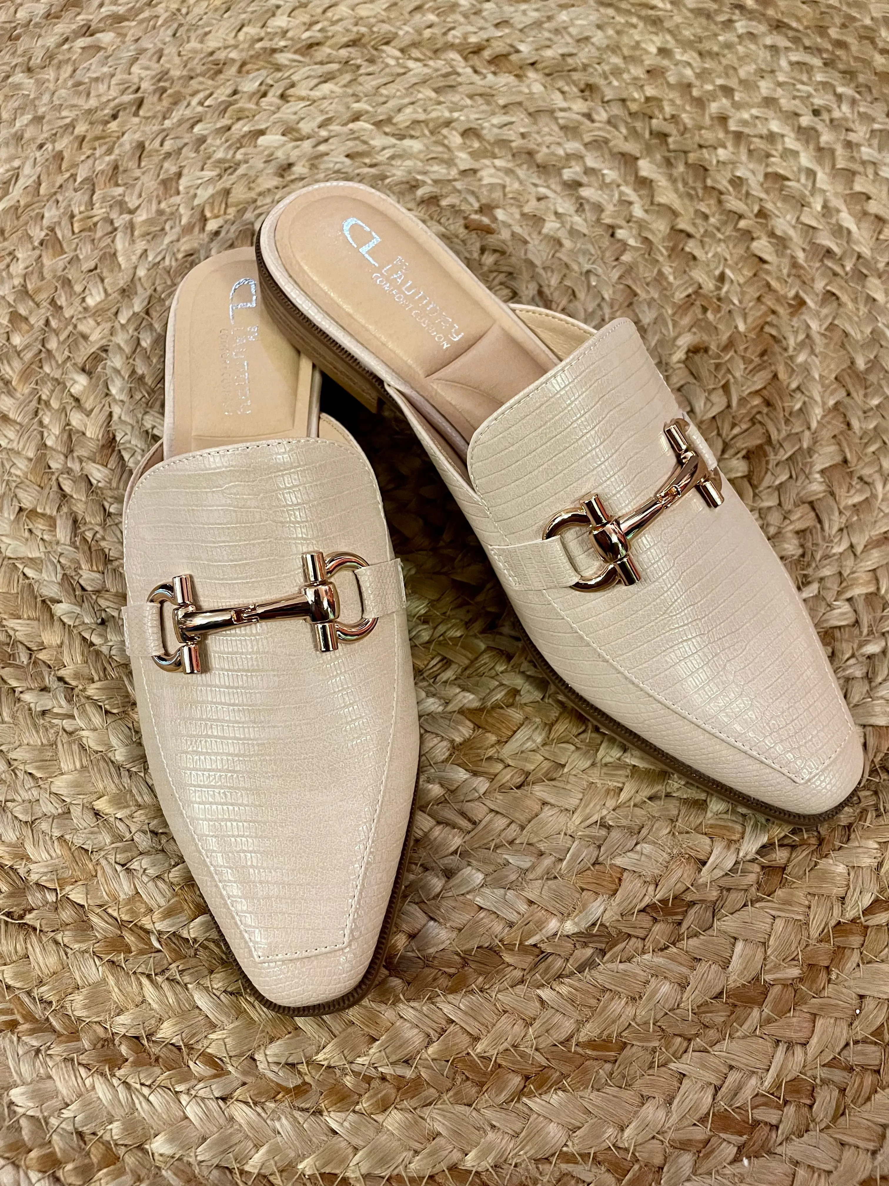 Cream Mules