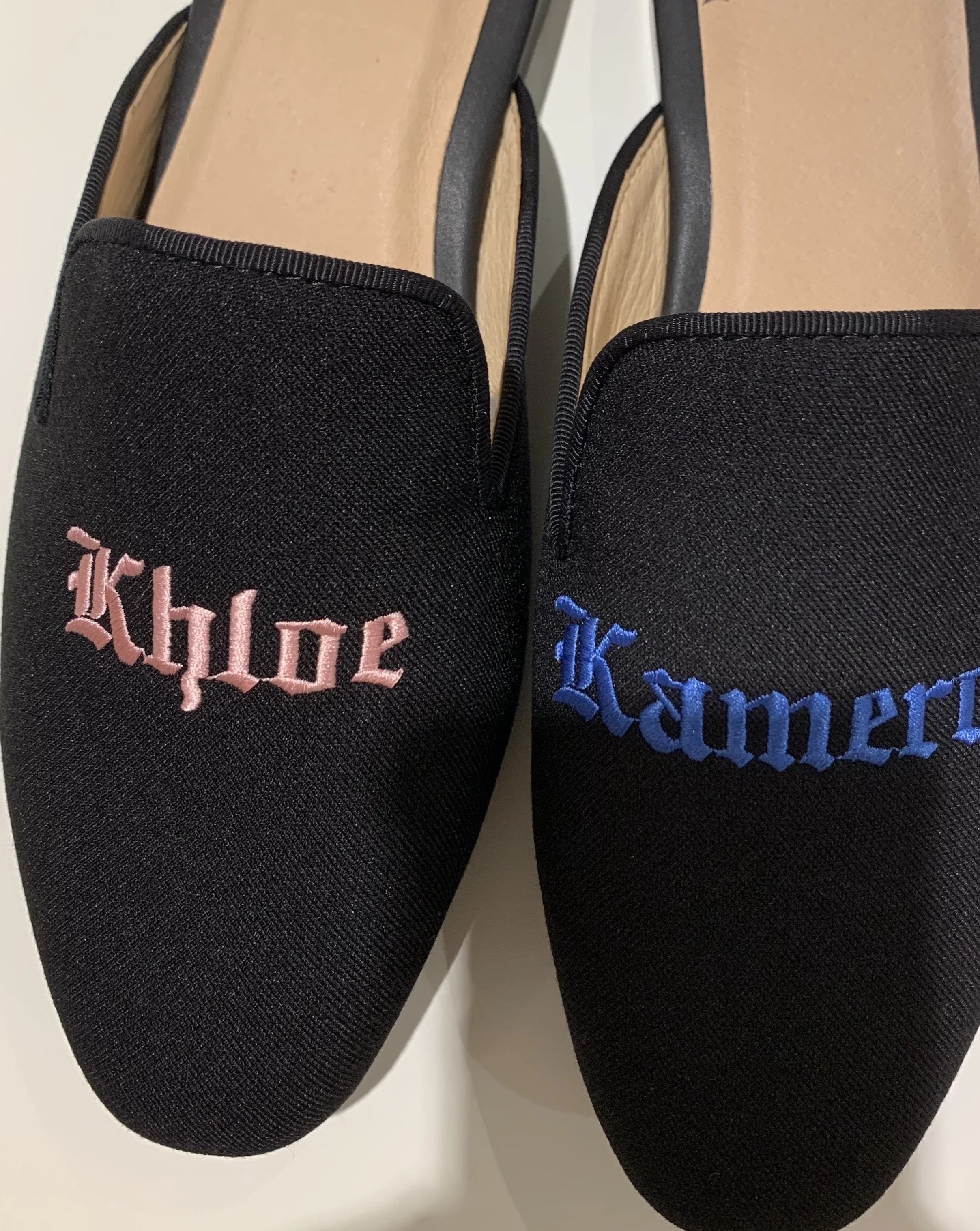 Custom black Canvas Slides
