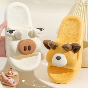 Cute Pig Bear Slippers