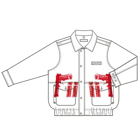 Dean CC Jacket in Oilcloth