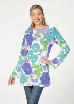 Dotsy (19202) ~ Banded Boatneck Tunic