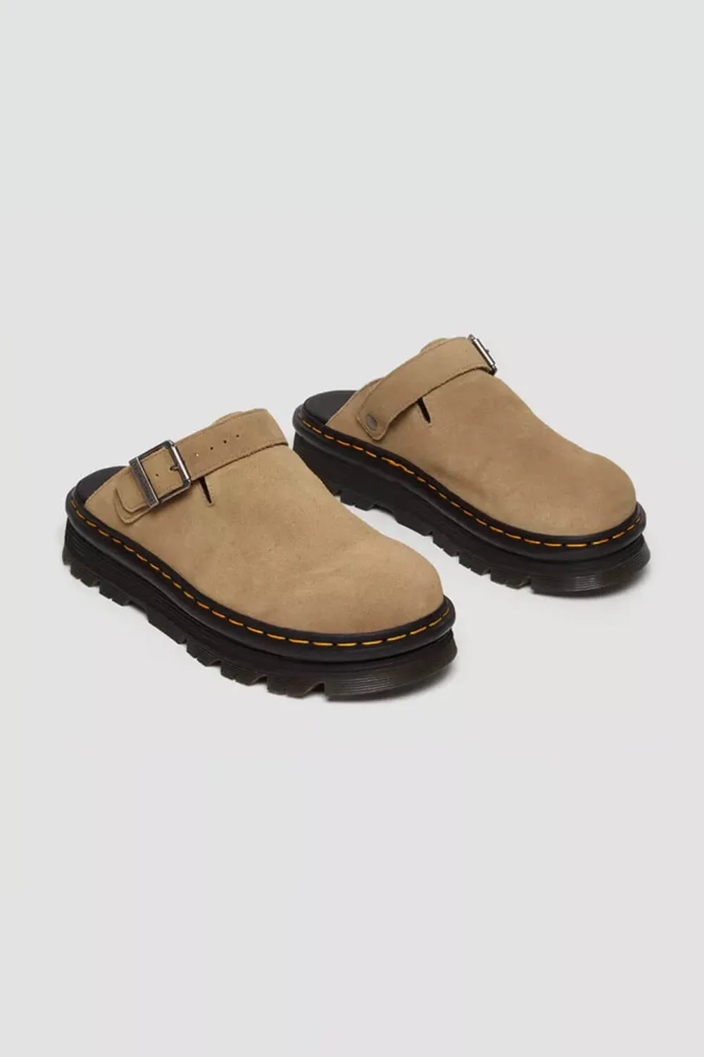 Dr. Martens ZebZag Slingback Mules for Women in Tan | 31737439