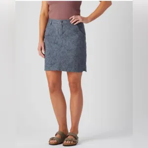 Duluth Trading Co. Rootstock Gardening Skort in Grey Print Size 12. NWT