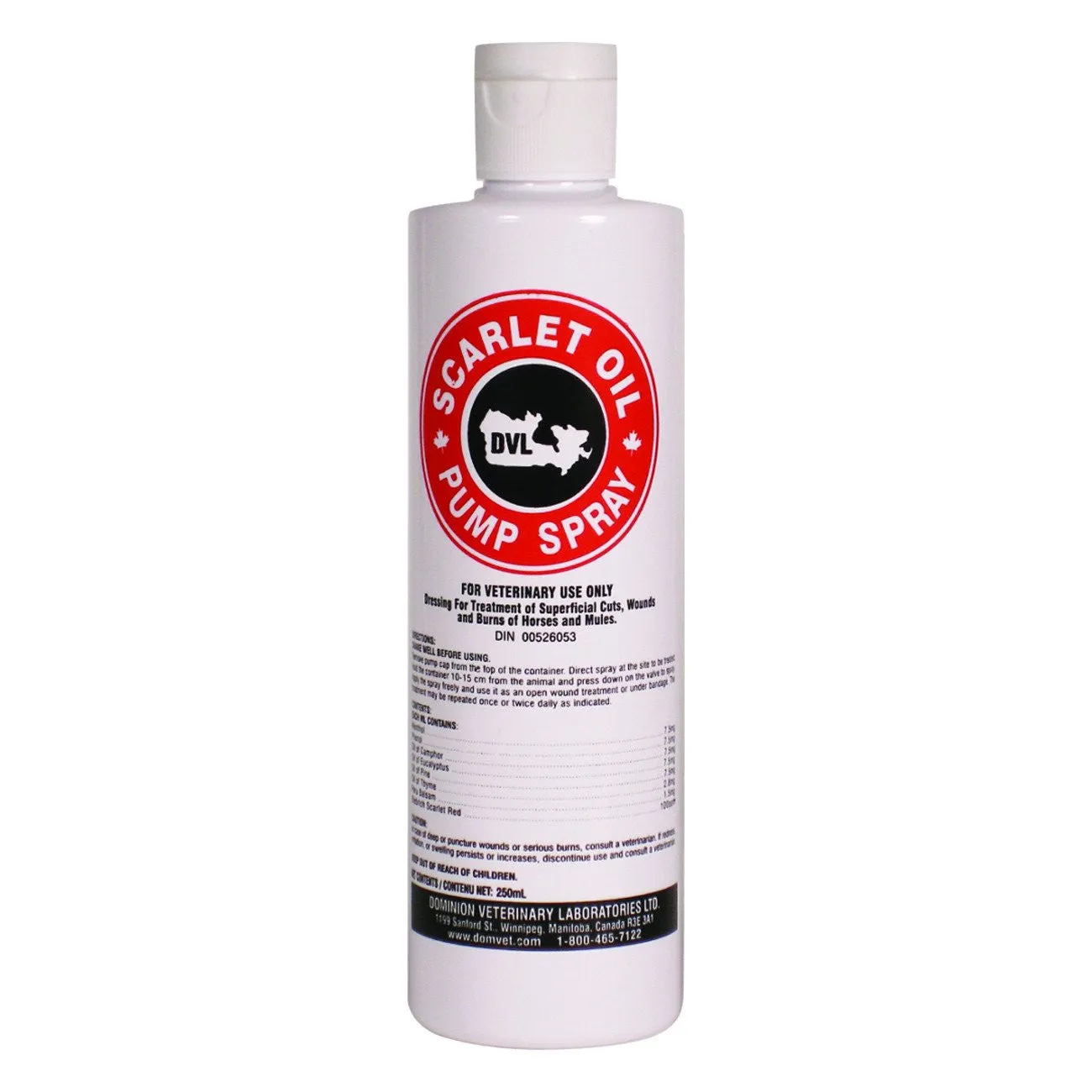 DVL Scarlet Oil Pump Spray 250ml