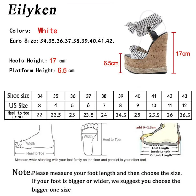 Eilyken Wedges Ankle Strap  Sandals