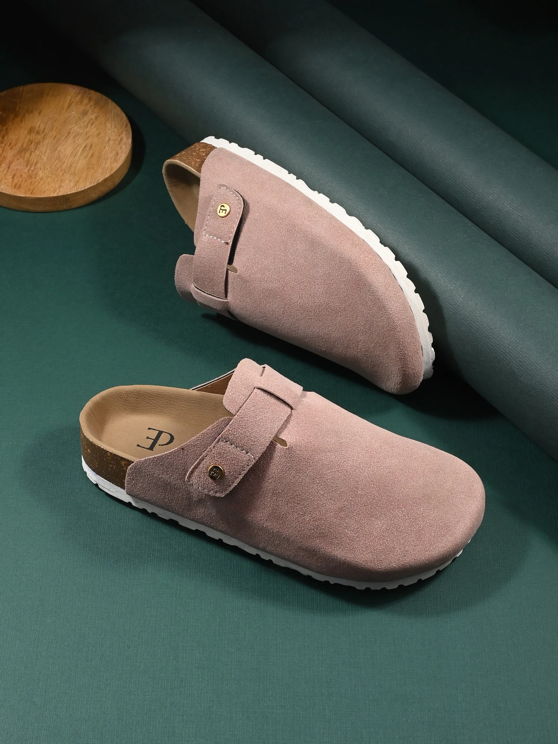 EL PASO Women Faux Leather Casual Slip On Sandals