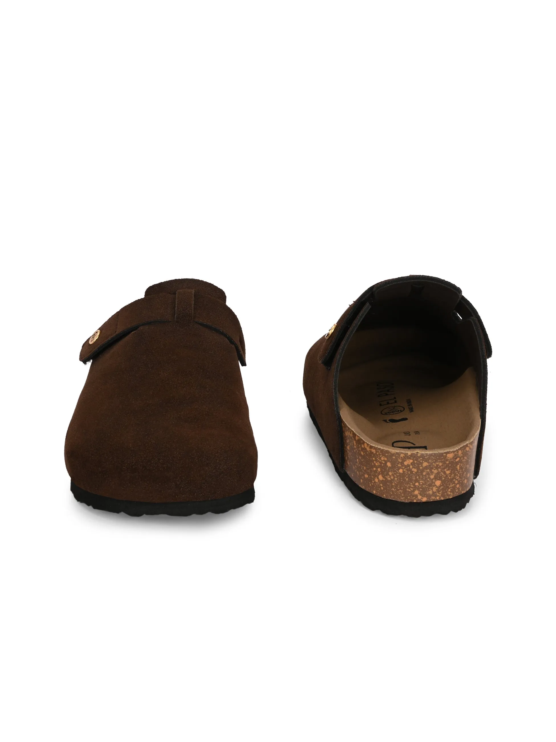 EL PASO Women Faux Leather Casual Slip On Sandals