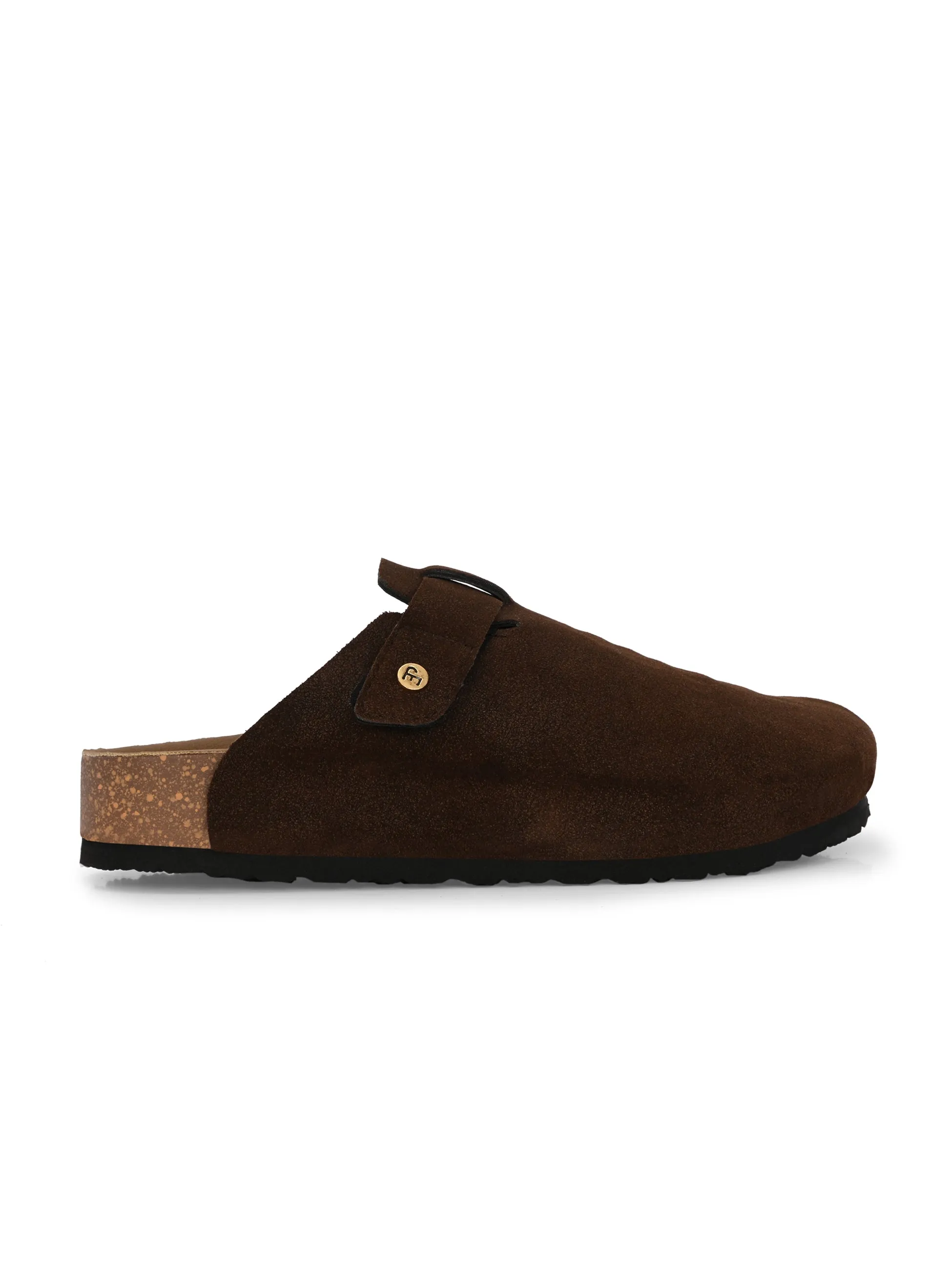 EL PASO Women Faux Leather Casual Slip On Sandals