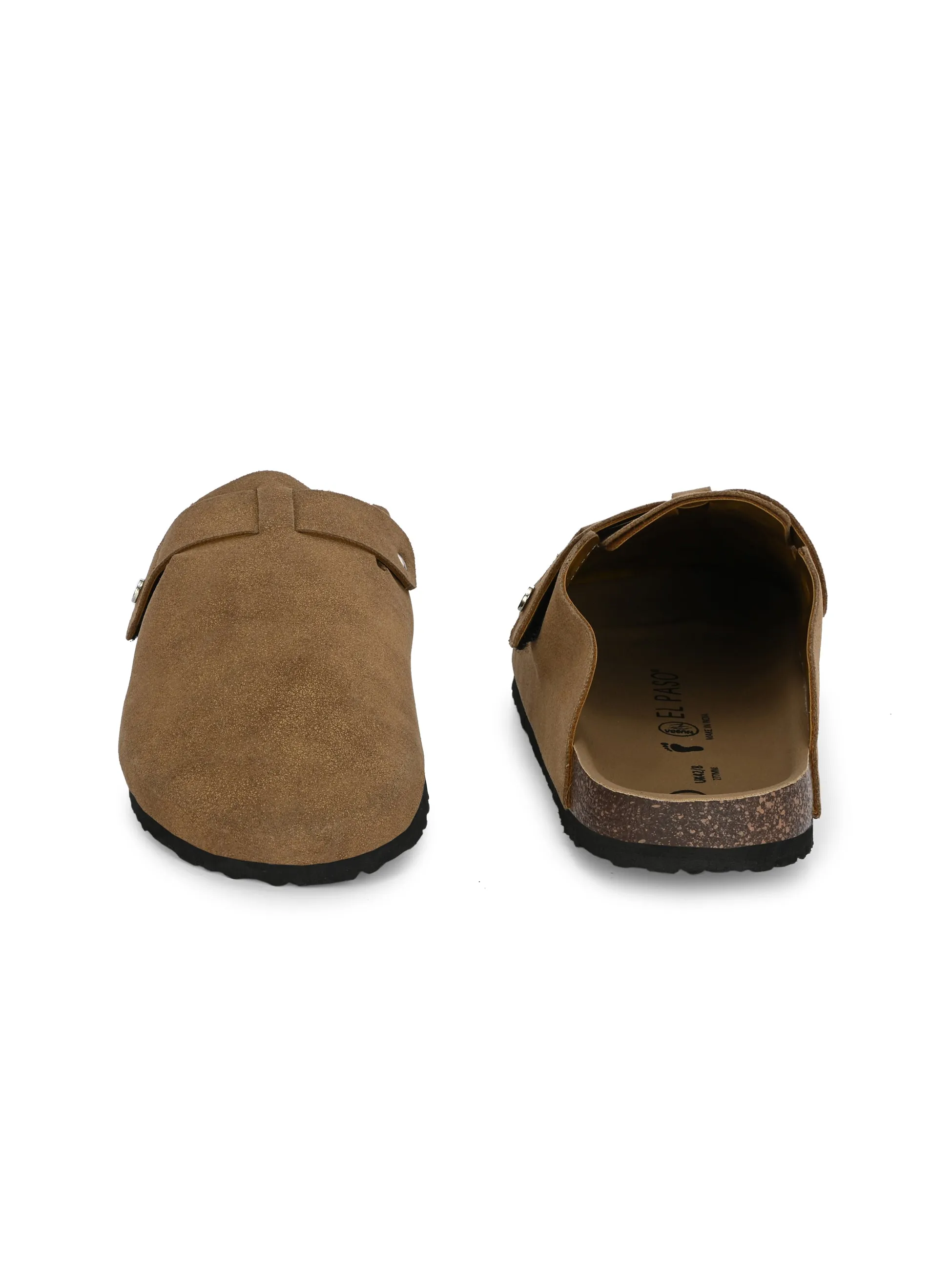 EL PASO Women Faux Leather Casual Slip On Sandals