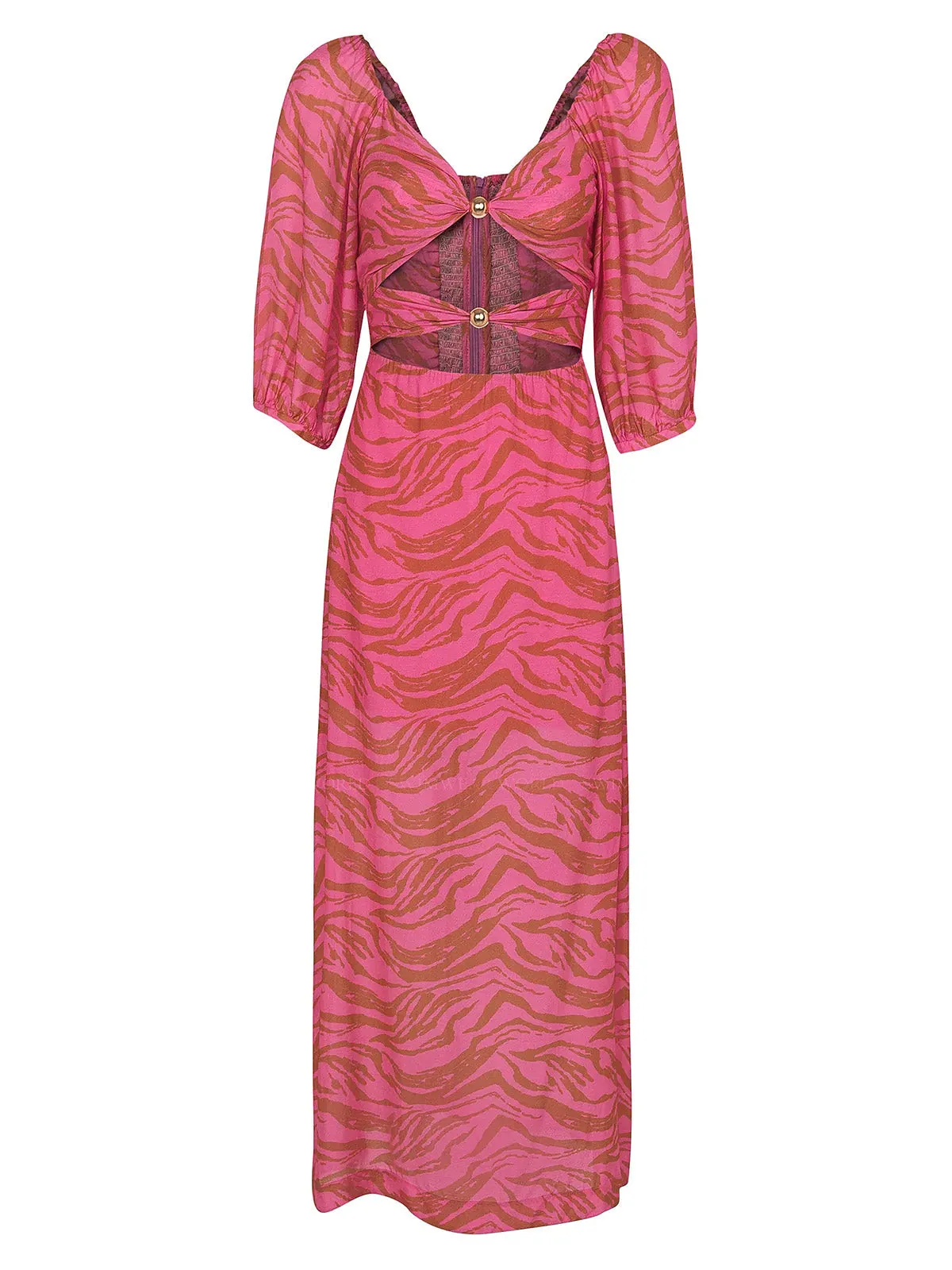 Eleanor Detail Long Dress ::RET
