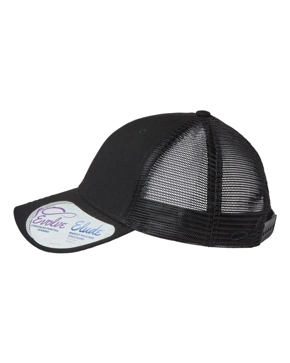 Embroidered Ponytail Hat | Pope's Place