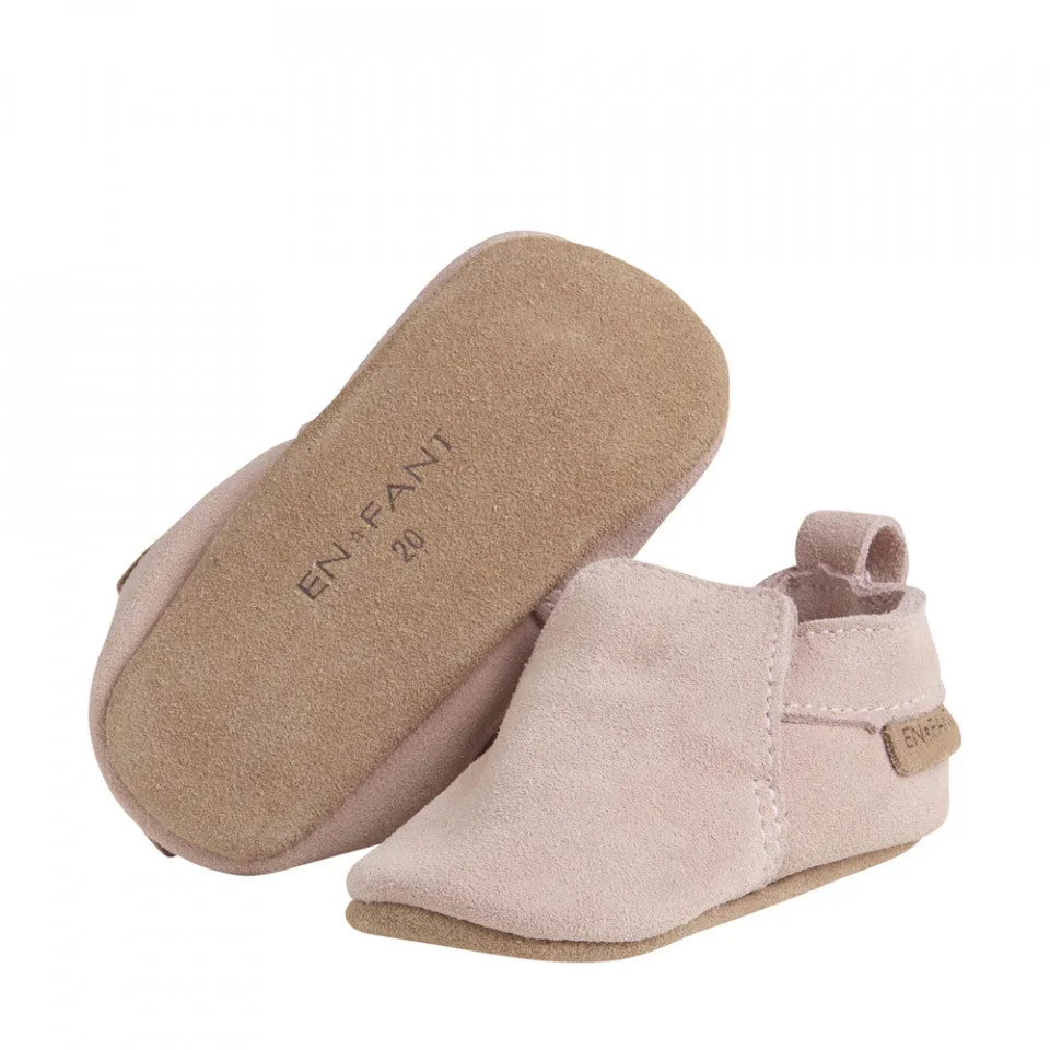 En Fant Suede Baby Slippers