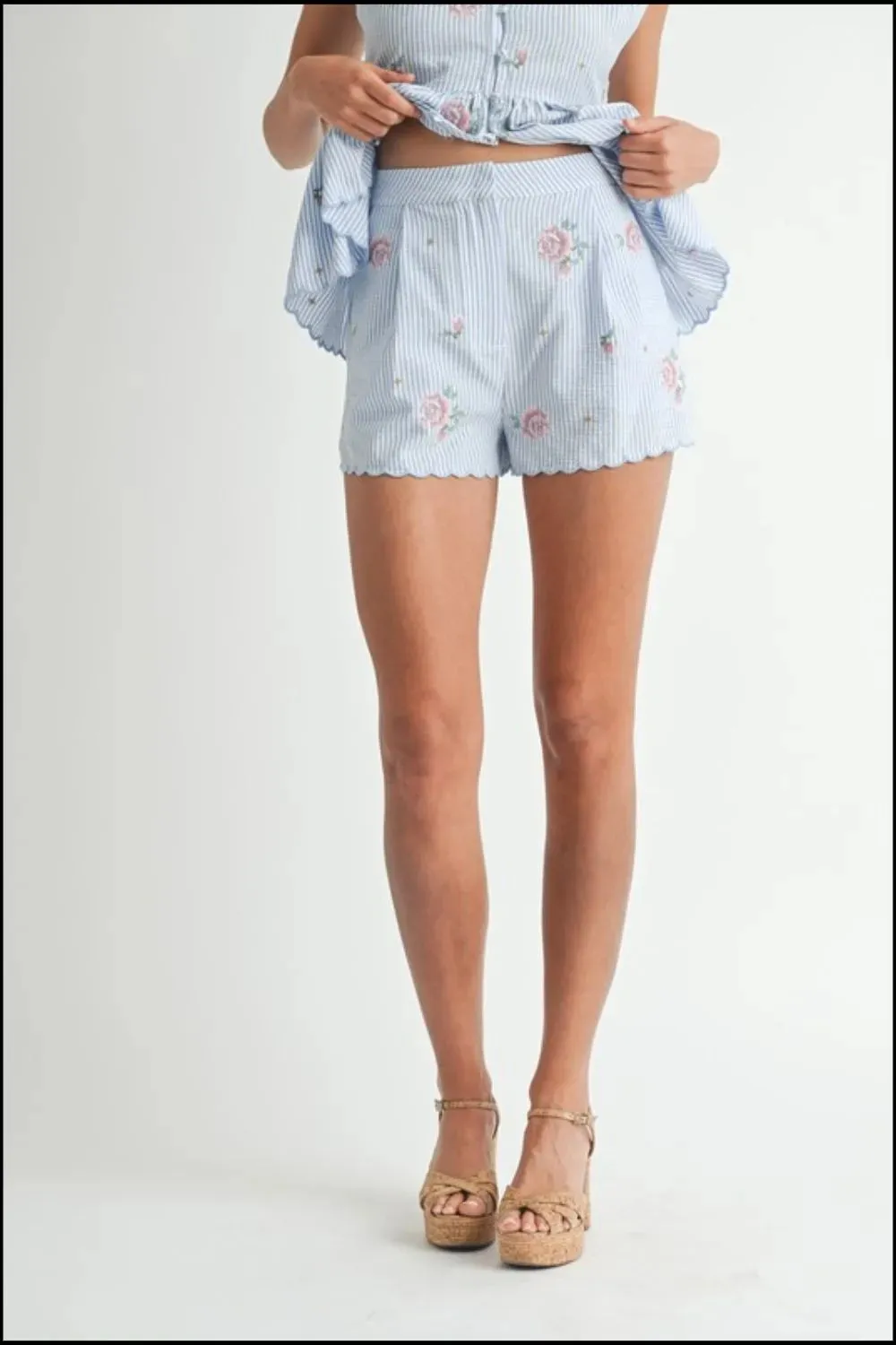 EVIE EMBROIDERED SET