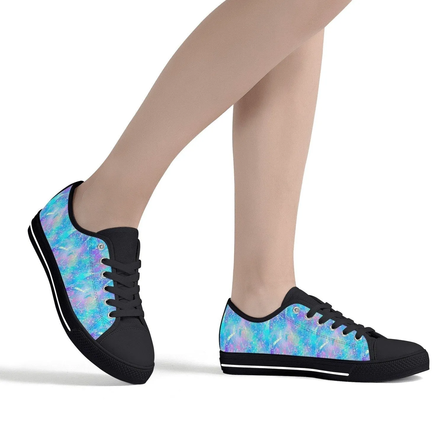Fairy Womens Low Top Canvas Shoes