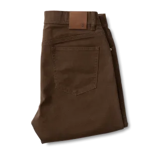 Field Canvas Five-Pocket - Dark Brown