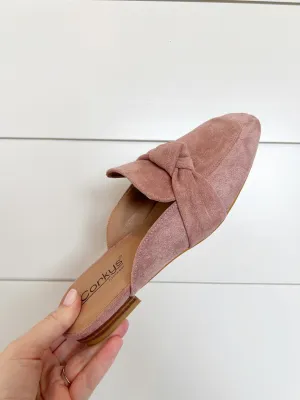 FINAL SALE: Clingy Slip-On Shoe by Corky’s - Blush Faux Suede
