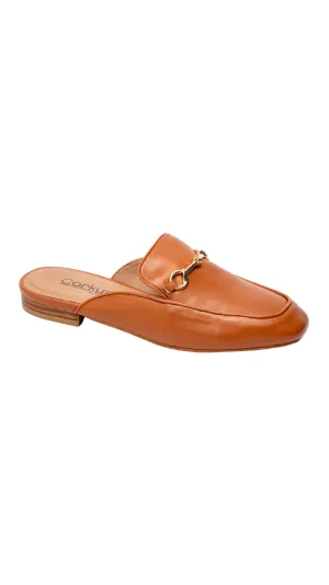 FINAL SALE: Cognac Charmer Mules by Corky's