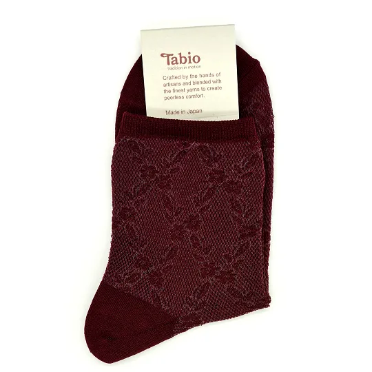 Floral Lace & Mesh Short Socks