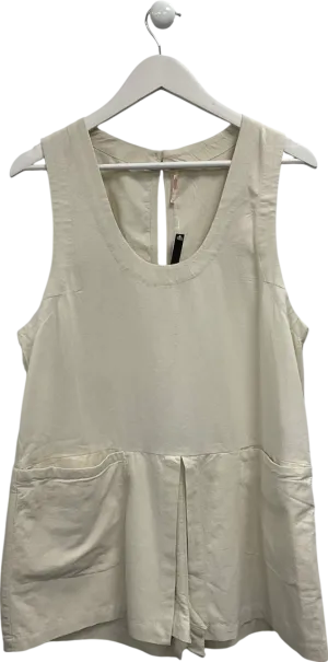 Free People Beige Vista Skort Romper UK S