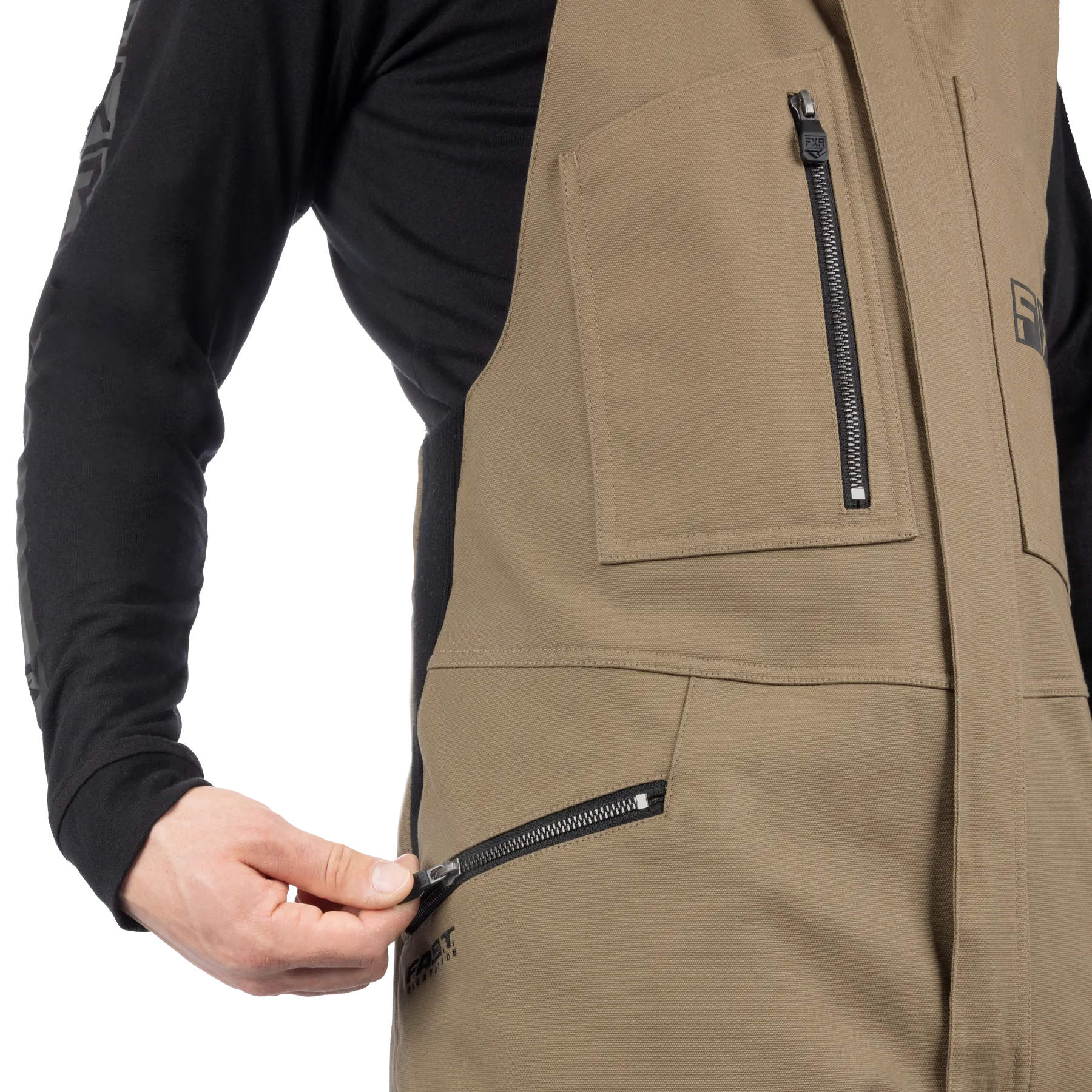 FXR Unisex Task Insulated Canvas Bib Overall