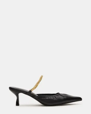 GALA BLACK LEATHER