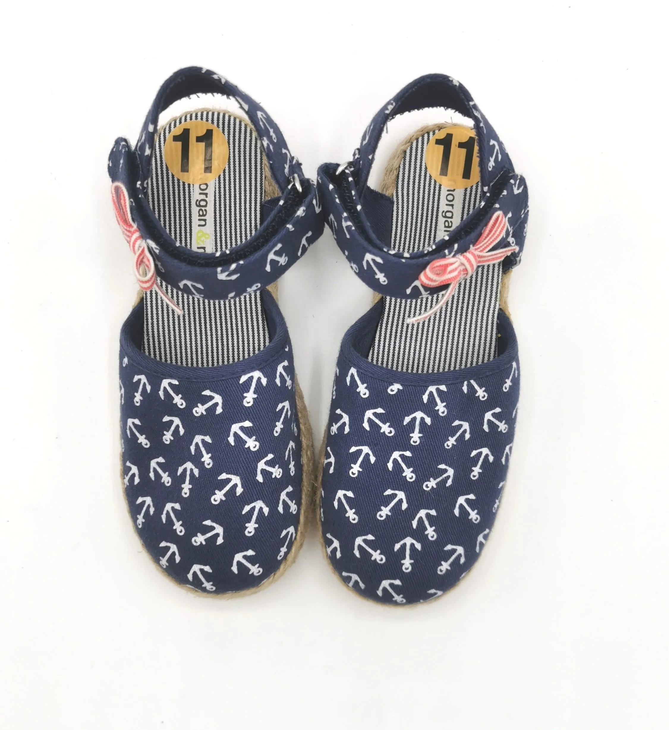 GIRL SIZE 11 YOUTH - MORGAN & MILO Casual Summer Sandals NWOT B13
