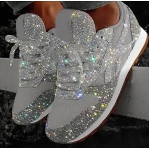 Glitter Belle™ | Women's Casual Glitter Shoes | Sequin Embellished, Lightweight Design & Comfortable Fit