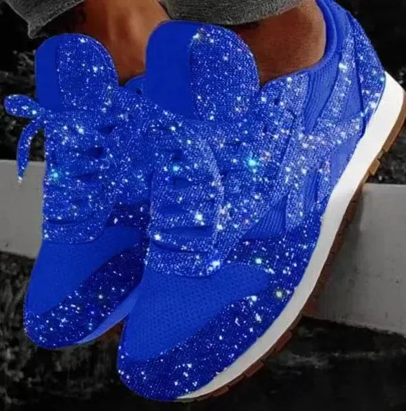 Glitter Belle™ | Women's Casual Glitter Shoes | Sequin Embellished, Lightweight Design & Comfortable Fit