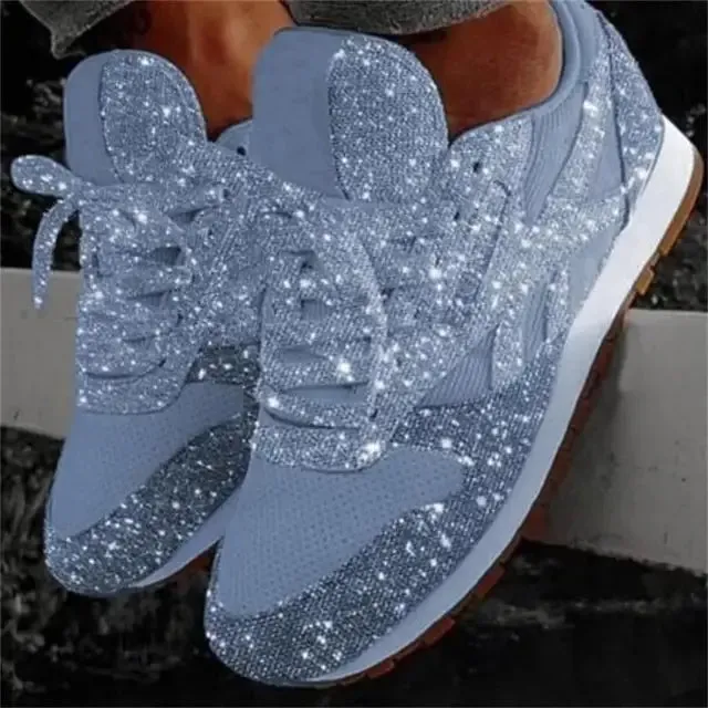 Glitter Belle™ | Women's Casual Glitter Shoes | Sequin Embellished, Lightweight Design & Comfortable Fit