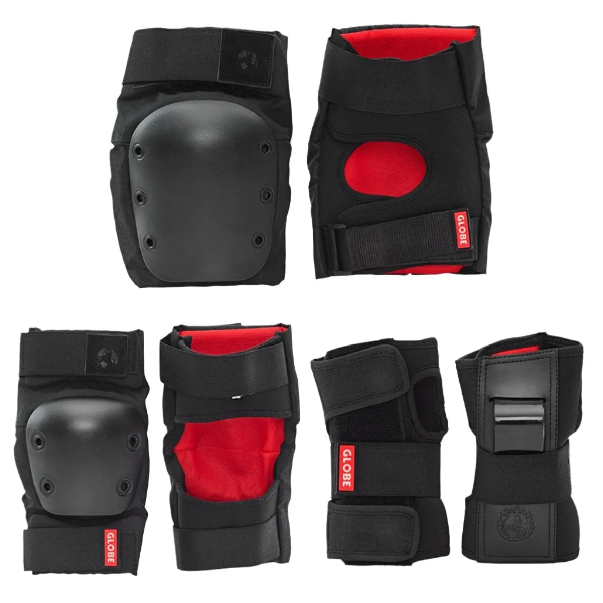 Globe Goodstock skateboard pad set - Kids - Black