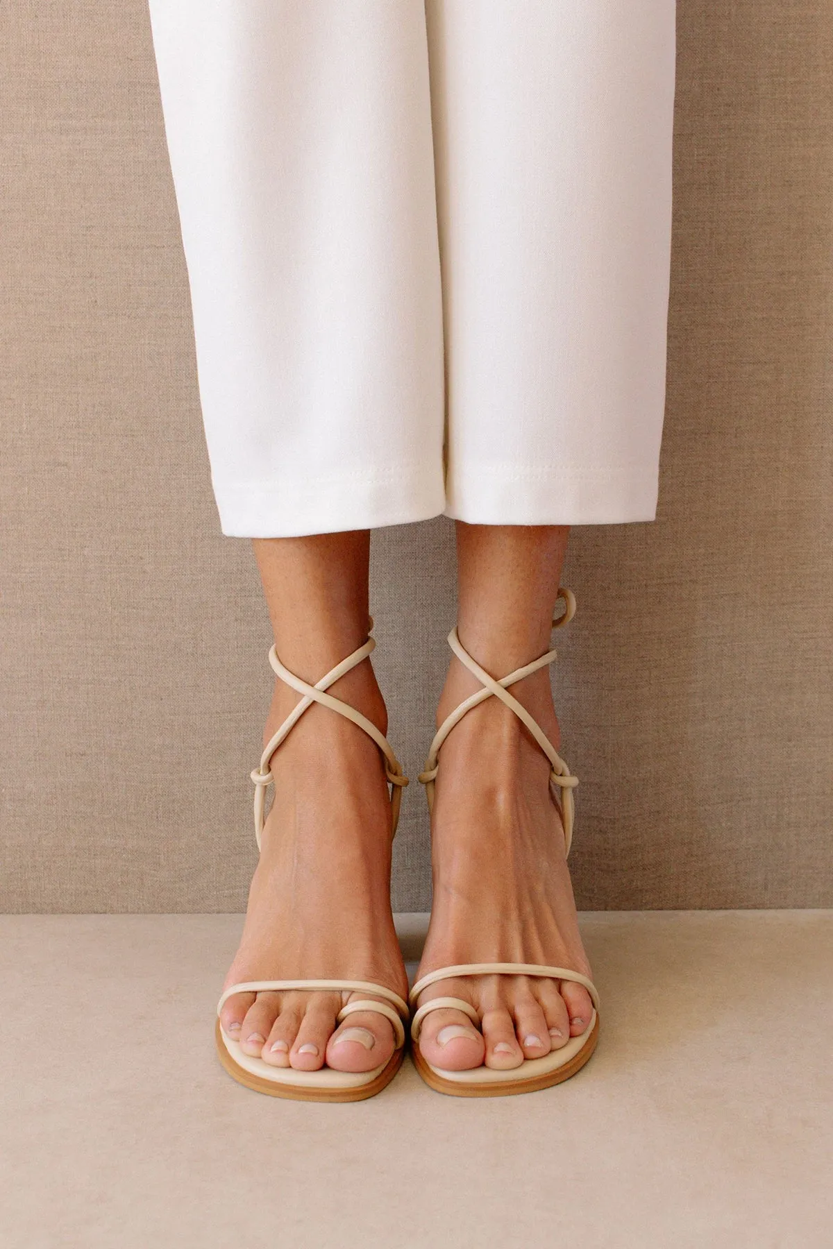 Grace Sandal Corn Ivory