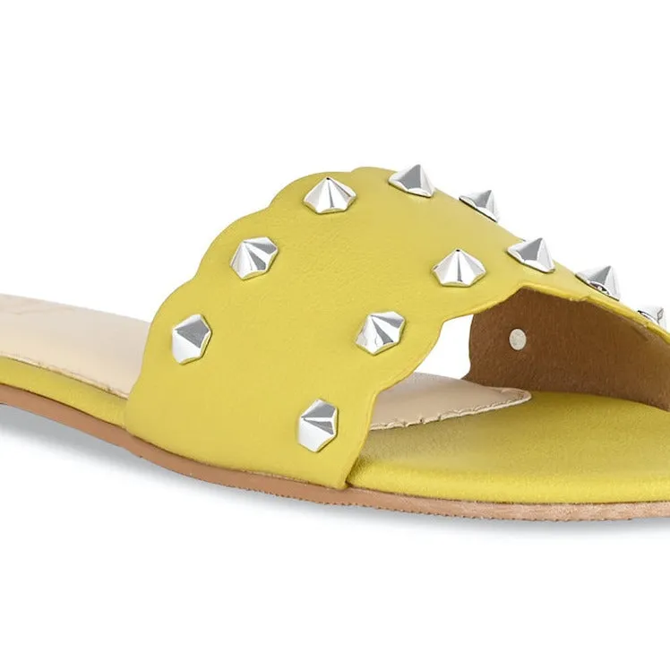 Green Multi Stud Flats