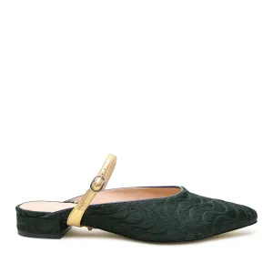 Groovy Green Point Slide   Gold Twiggy