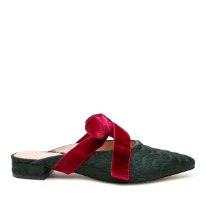 Groovy Green Point Slide   Red Velvet Marie Strap