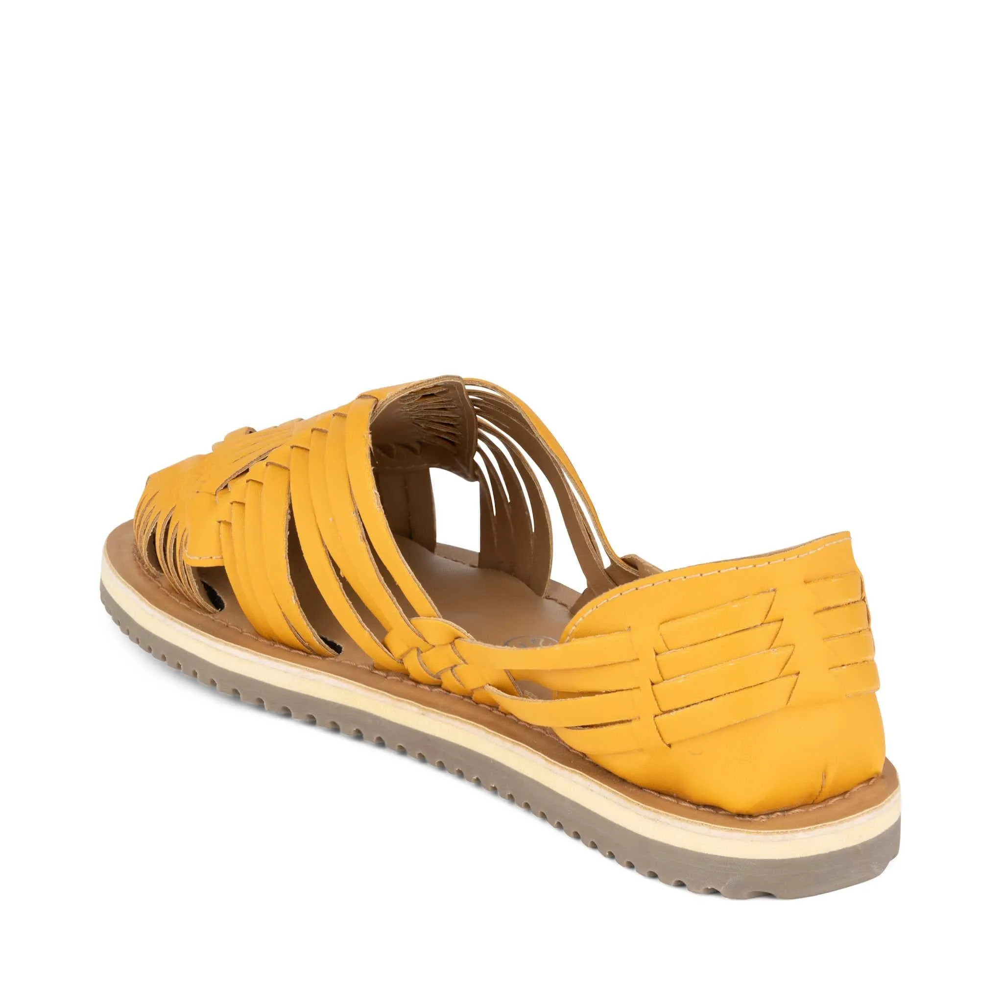 Haora Yellow Huarache Sandals