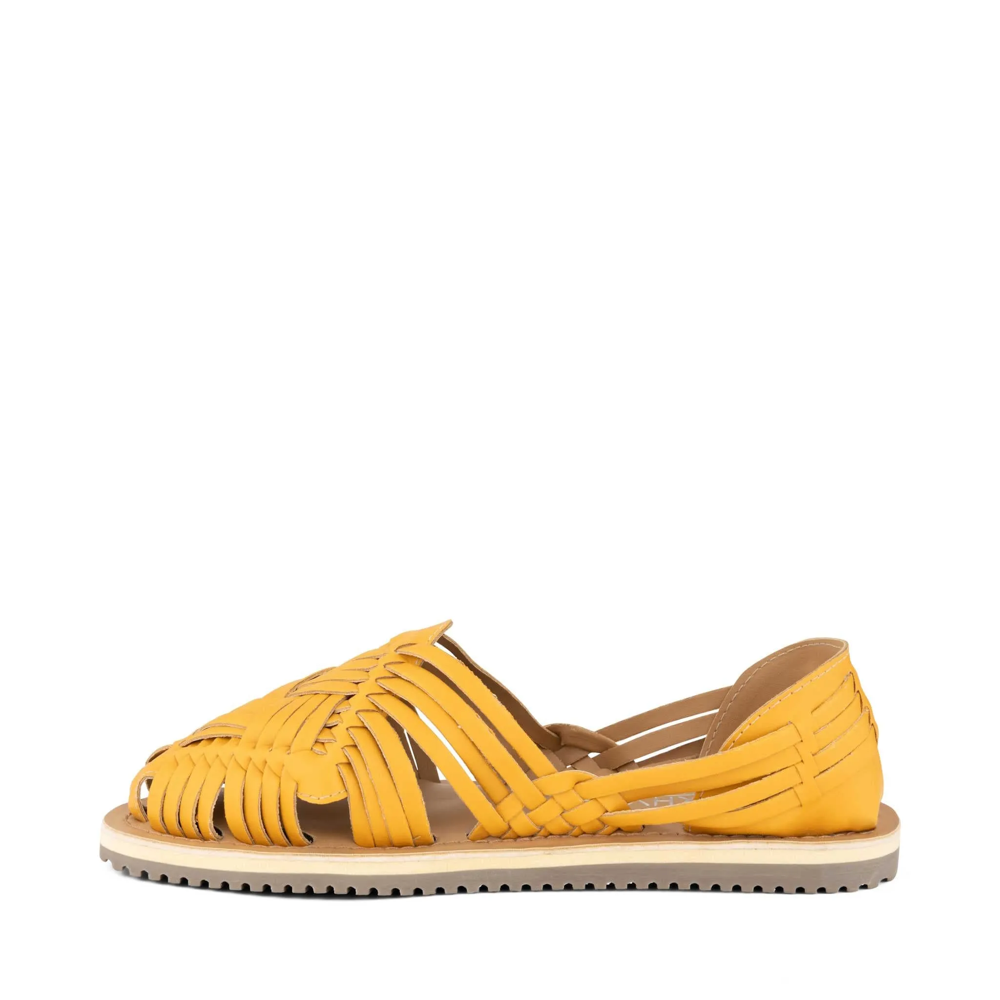 Haora Yellow Huarache Sandals
