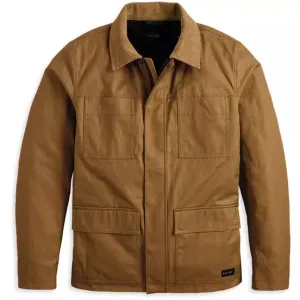 Harley-Davidson® Men's Mesa ADV Waxed Riding Jacket - Dull Gold